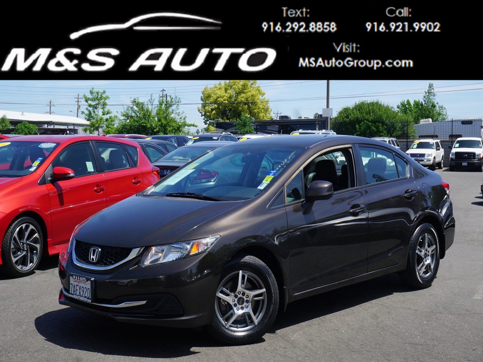 Pre Owned 2013 Honda Civic Sdn Lx 4dr Car In Sacramento A24571 M