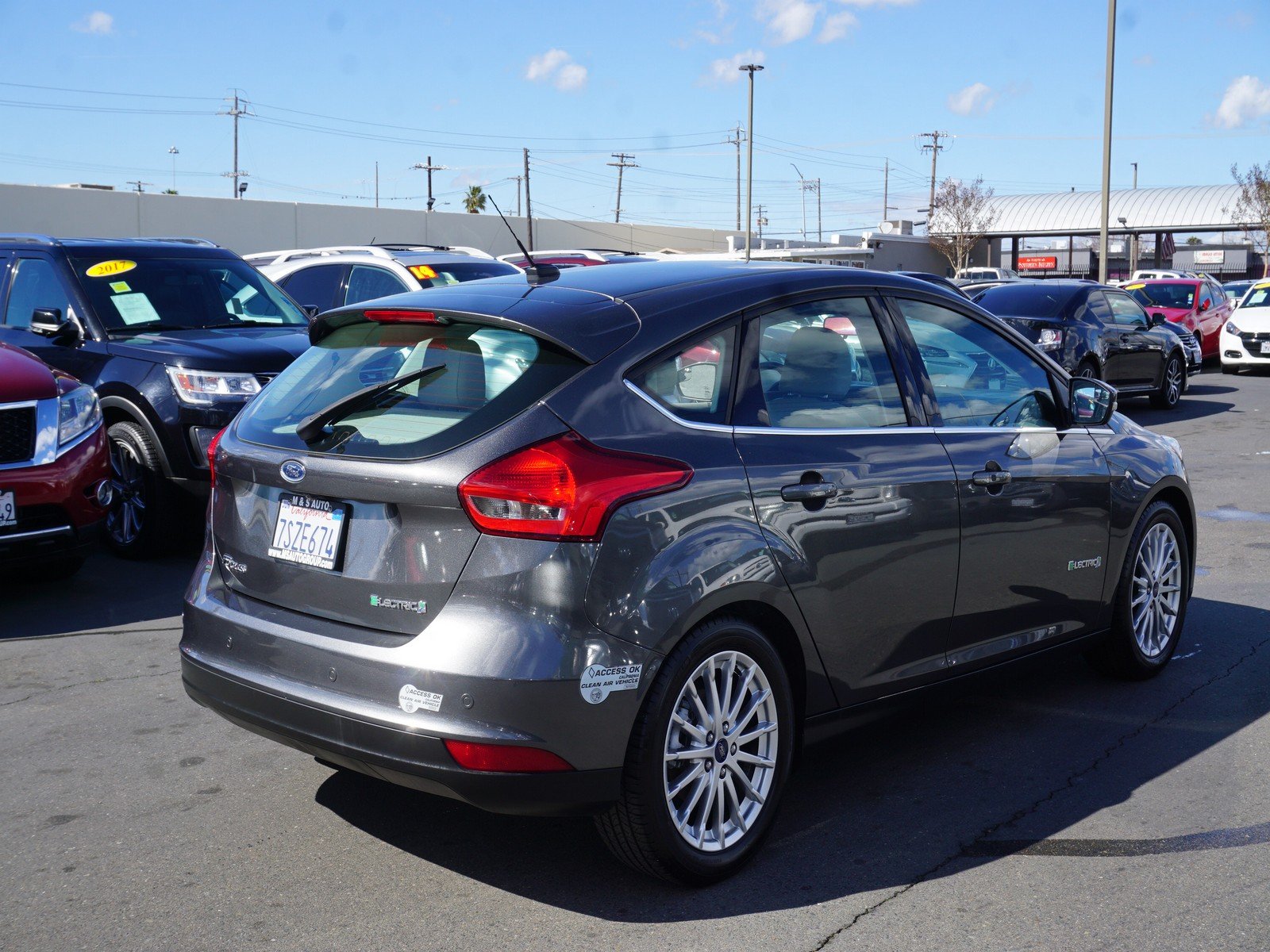 PreOwned 2016 Ford Focus Electric Electric Hatchback in Sacramento 